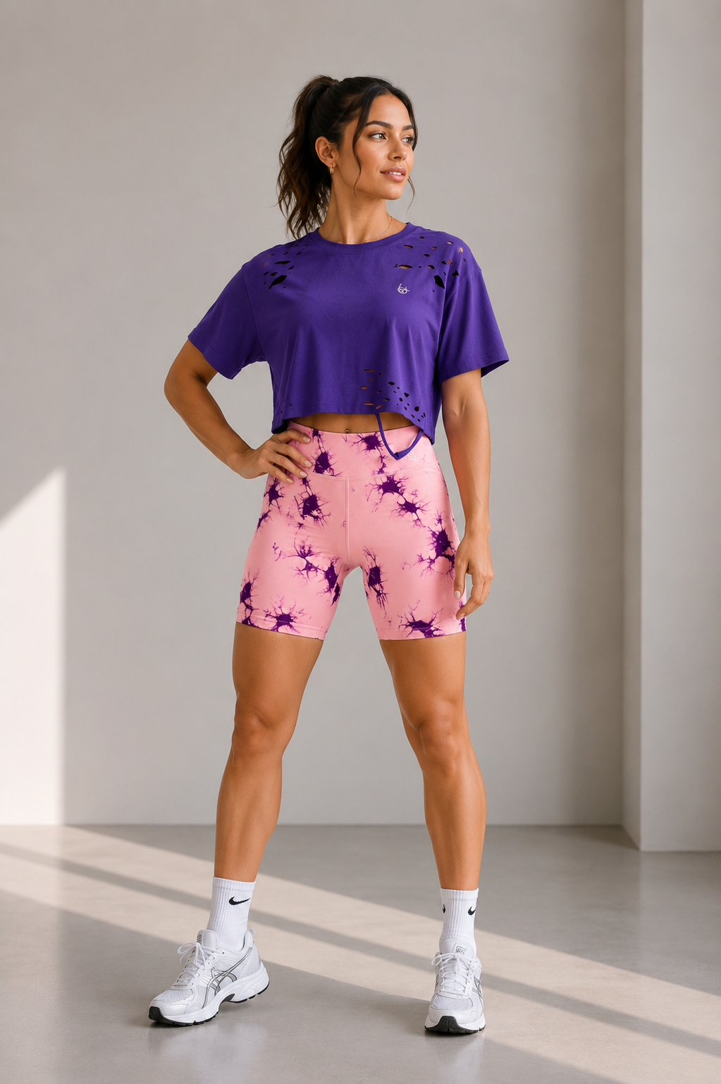 SHORT TIEDYE